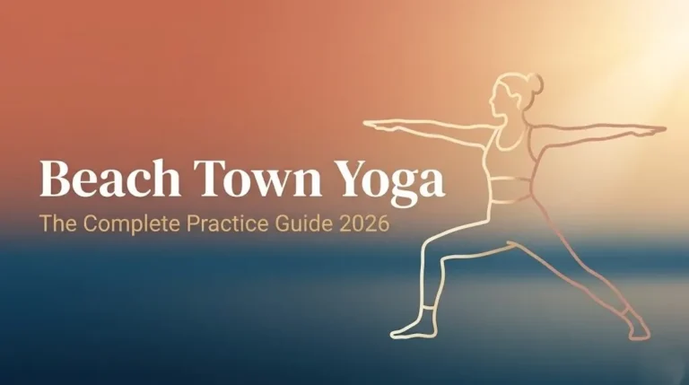 Beach town yoga