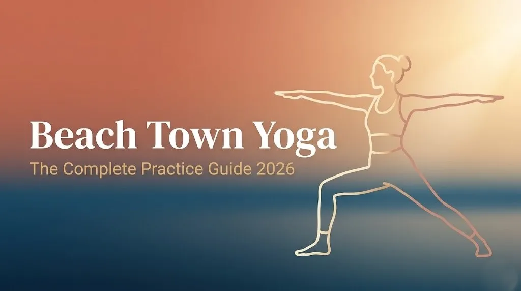 Beach town yoga