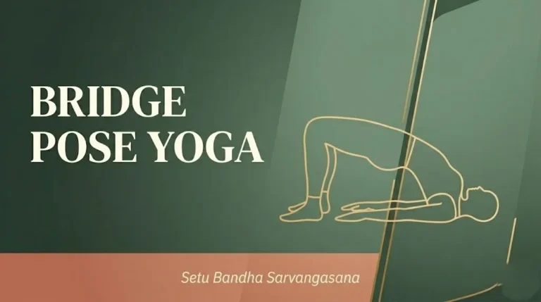 Bridge pose yoga