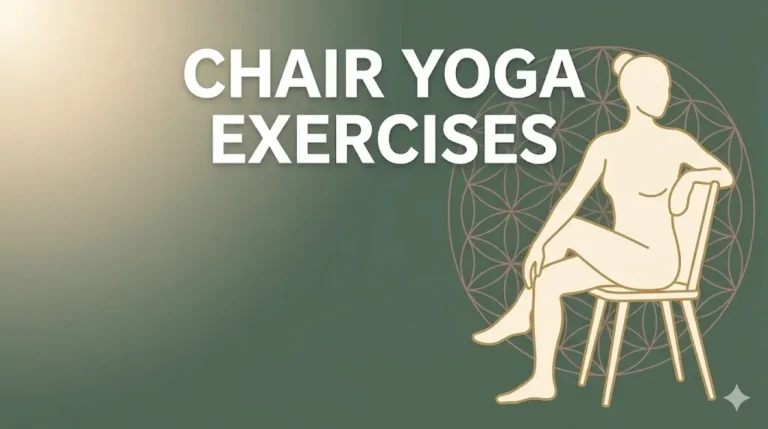 Chair yoga exercises