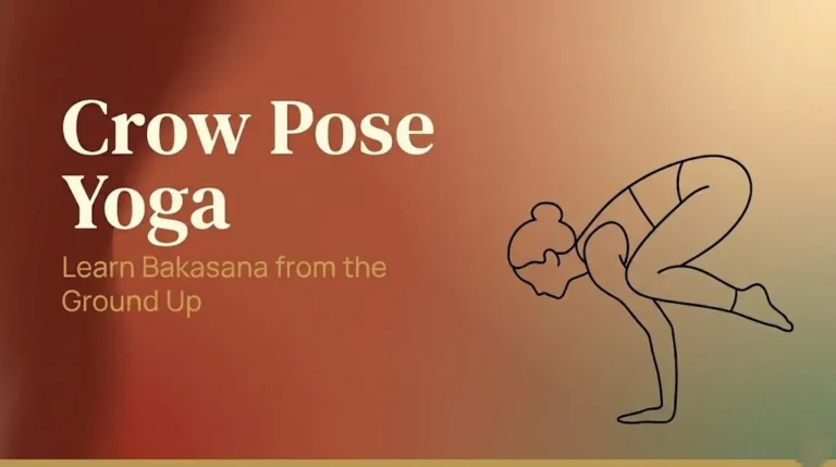Crow pose yoga