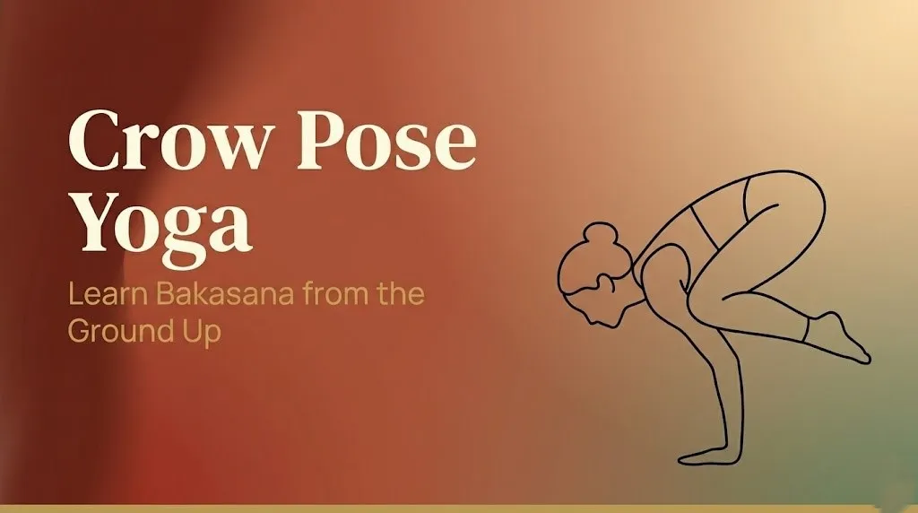 Crow pose yoga