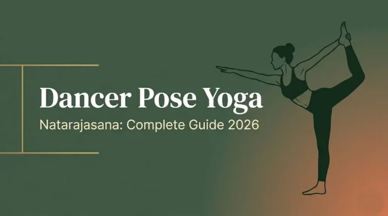 Dancer pose yoga