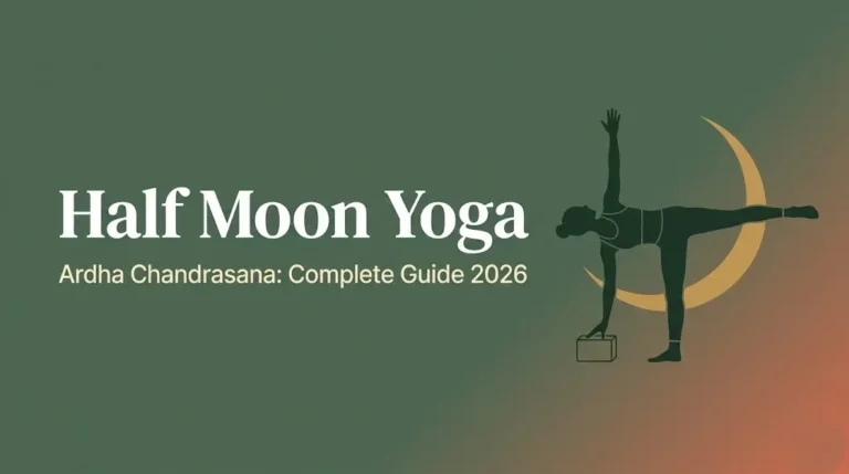 Half moon yoga