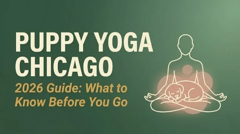 Puppy yoga Chicago