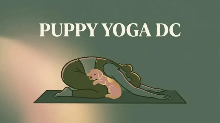 Puppy yoga DC