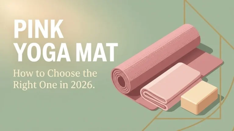 pink yoga mat