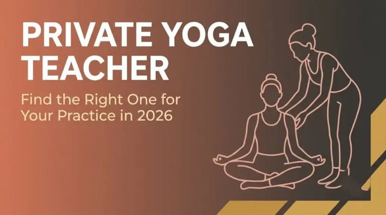 A private yoga teacher