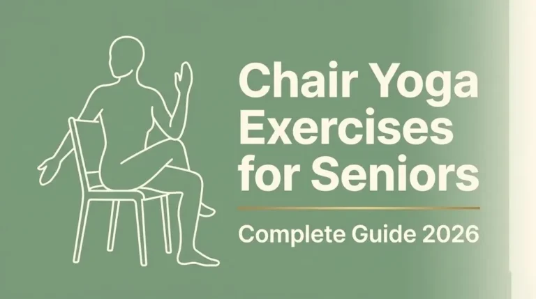 Chair yoga exercises for seniors