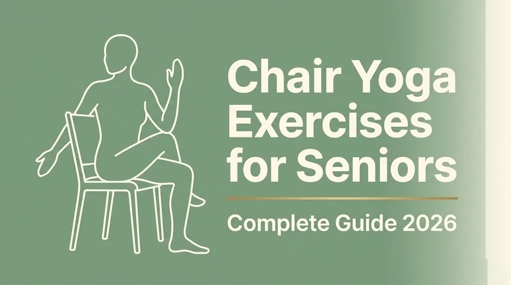 Chair yoga exercises for seniors