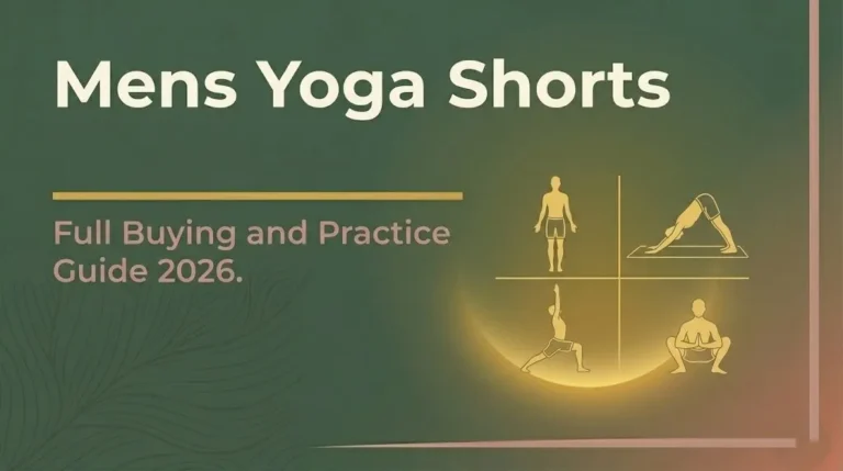 Mens yoga shorts