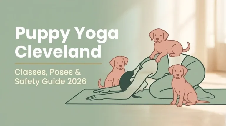 Puppy yoga Cleveland