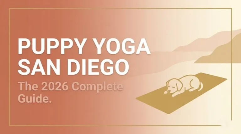 Puppy yoga San Diego