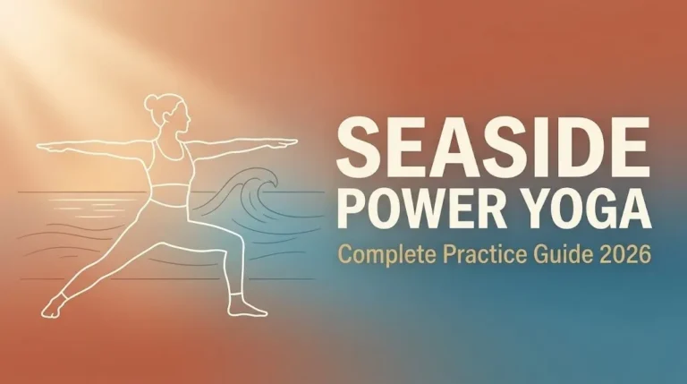 Seaside power yoga