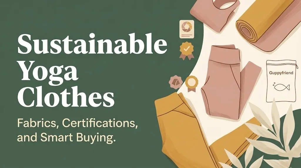 Sustainable yoga clothes