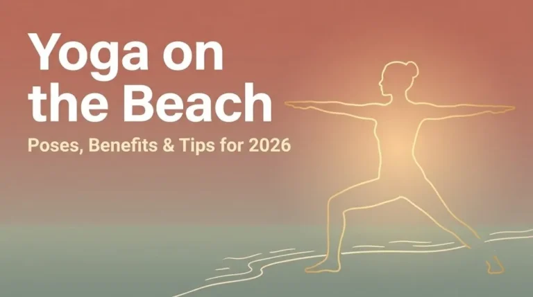 Yoga on the beach