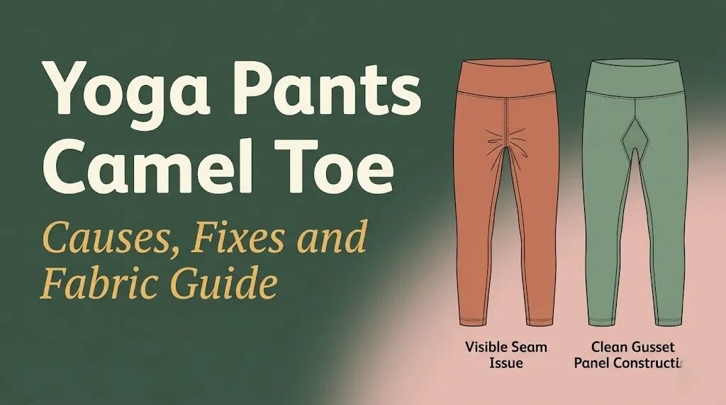 Yoga pants camel toe