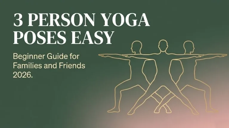 best 3 person yoga poses