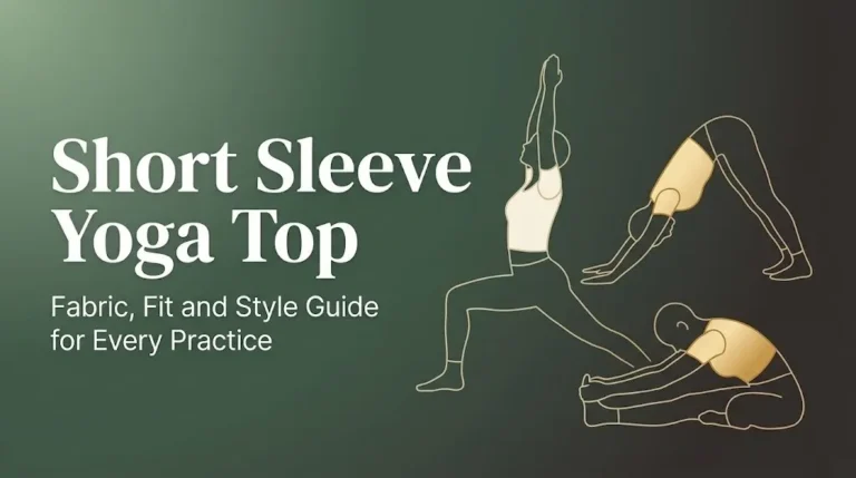 short sleeve yoga top