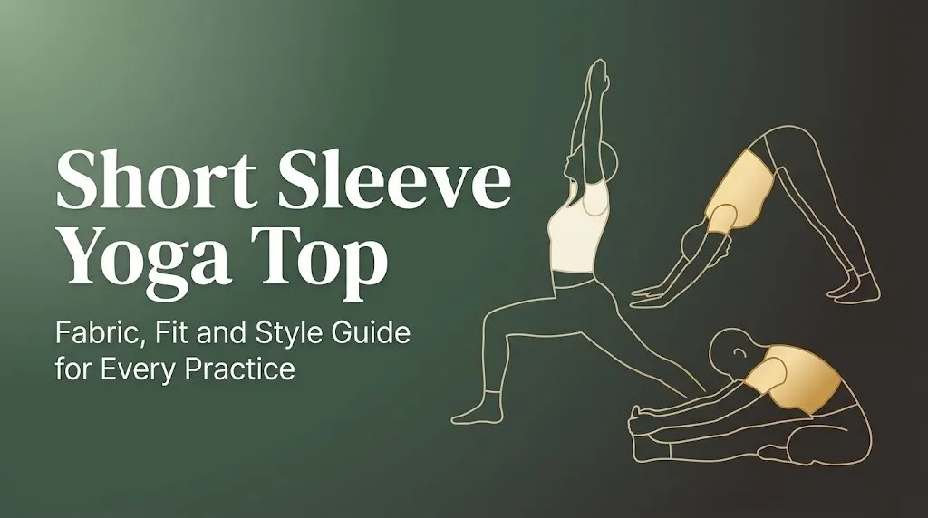 short sleeve yoga top