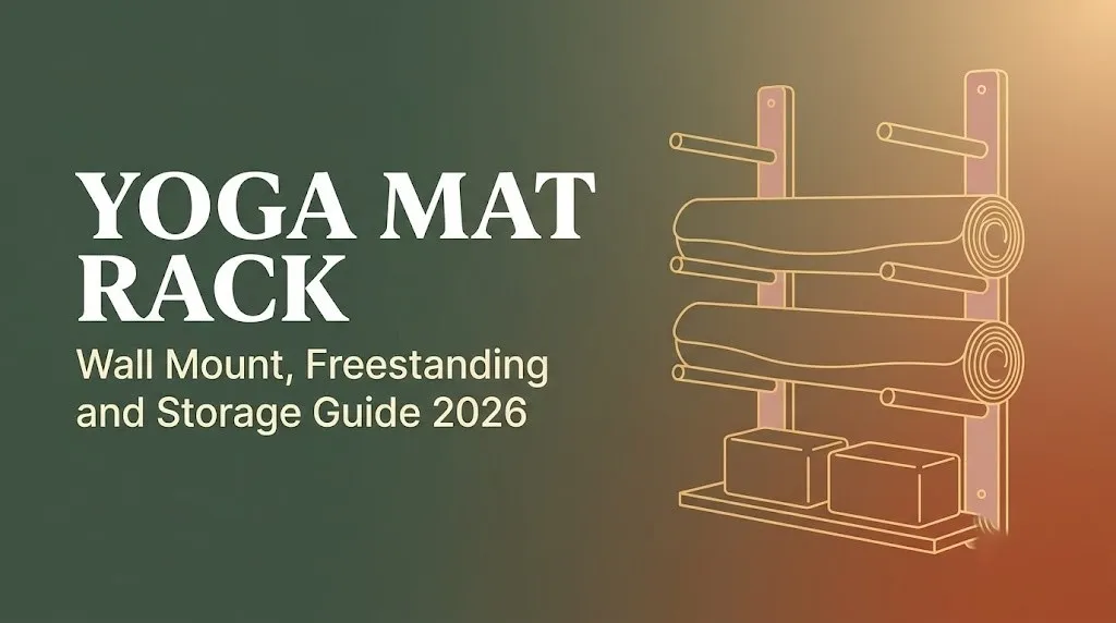 yoga mat rack