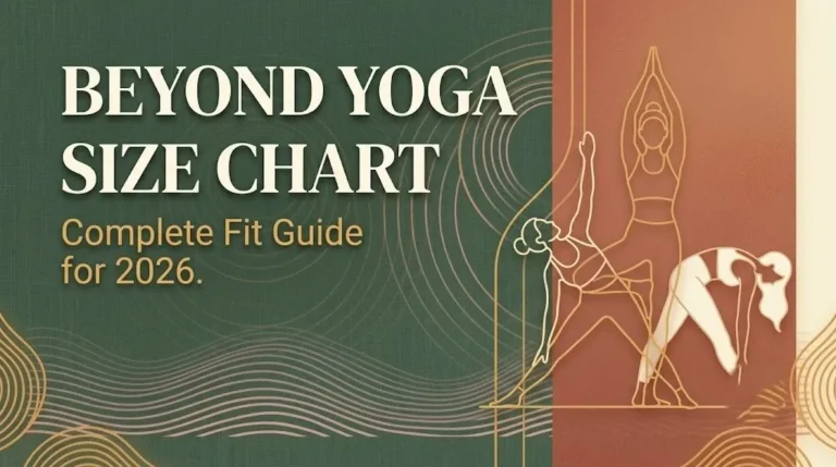 Beyond Yoga size chart