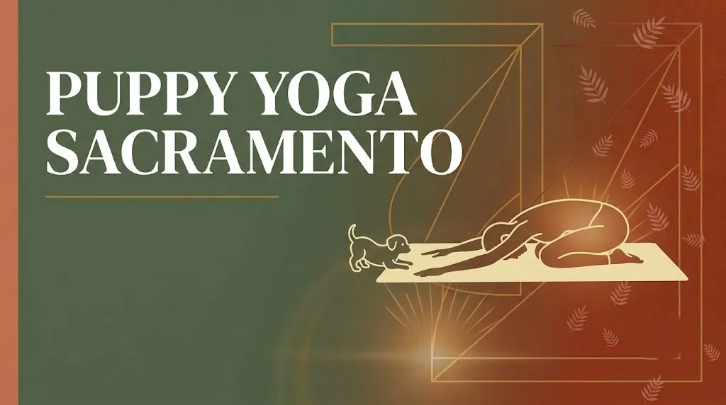 Puppy yoga Sacramento