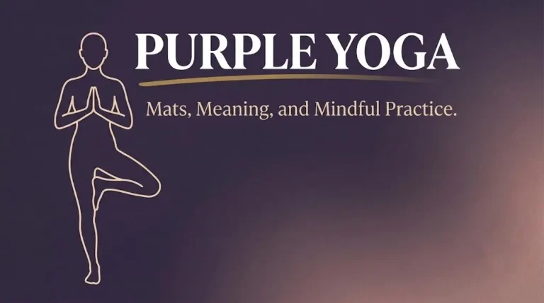 Purple yoga