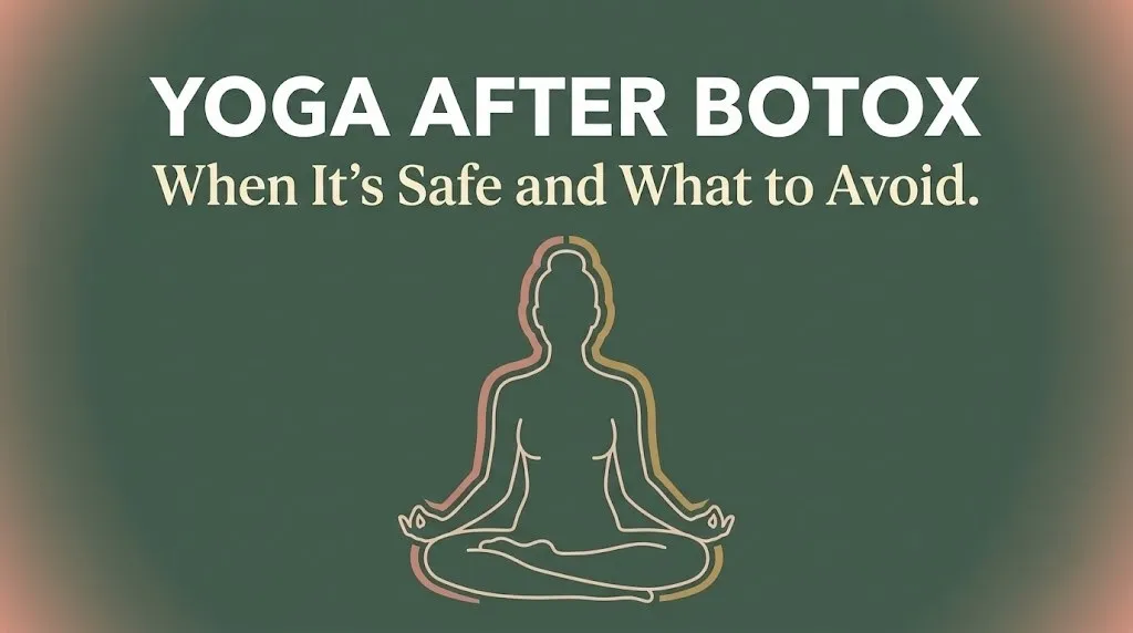 Yoga after botox